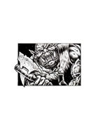 NerdGore Stock Art: Orc Bouncer