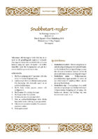 Fornsaga: Snabbstart-regler