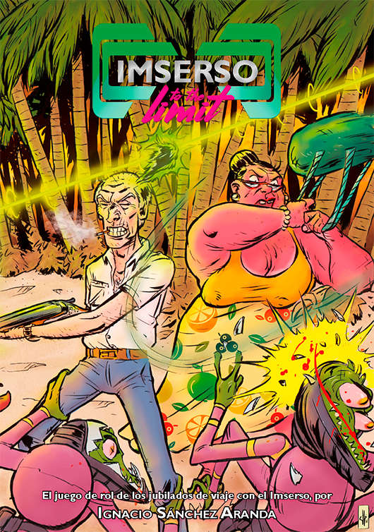 Portada de Imserso to the Limit juego de rol