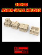 20x20 Asian-Style House