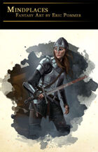 Female warrior Stock Art