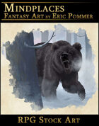 Angry Bear RPG Stock Art