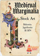 Medieval Marginalia - Illuminated Capital I - STOCK ART