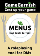 GameGarnish Menus