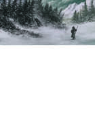 Arctic Winter Third Page Stock Art Frozen Vault Door
