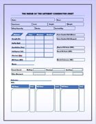 The Science Realm Character Sheet