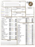 LVL0 Médiéval - Feuille de personnage