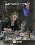 Adventure System - Armor & Weapon Inserts