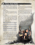 Adventure System - Black Powder