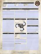 Adventure System - Character Sheet - Cyber