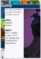 CHRONOS: Talents & Traits Support Deck
