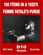 100 Items in a 1920's Femme Fatale's Purse