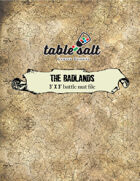 3’ x 3’ battle mat file:The Badlands