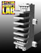 15mm Cyberpunk Scifi City High End Habs Terrain Pack 5 3D Files