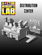 15mm Cyberpunk Scifi City Distribution Center Terrain Pack 3D Files