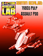 28mm Scale 1980s Assault Pod