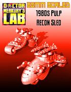 28mm Scale 1980s Recon Sled