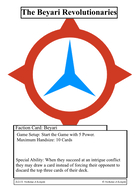 The Beyari Revolutionaries Starter (Alpha Test)