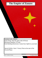 The Empire of Zanaro Starter (Alpha Test)