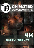Animated Dungeon Maps: Black Market 4k