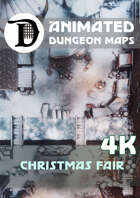 Animated Dungeon Maps: Christmas Fair 4k