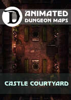 Animated Dungeon Maps: Castle Courtyard