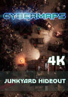 Cybermaps: Junkyard Hideout 4k