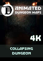 Animated Dungeon Maps: Collapsing Dungeon 4k