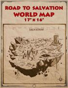 Road To Salvation High-Res Map for ICRPG