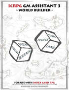 Icrpg Gm Assistant 3 - World Builder