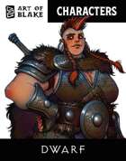 Character Stock Art - Dwarf - Color