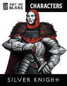 Character Stock Art - Silver Knight - Color