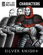 Character Stock Art - Silver Knight Art Pack