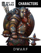 Character Stock Art - Dwarf Male - Color