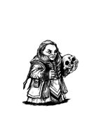 Dwarf Priest - Stock Art