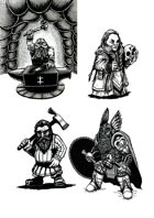 Dwarves - Stock Art