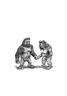 Couple of Ogres - Stock art