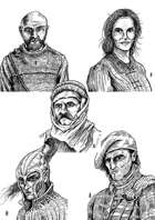 Busts 3 - Stock Art
