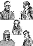 Busts 4 - Stock Art