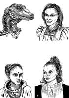 Busts 6 - Stock Art