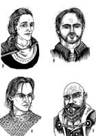 Busts 7 - Stock Art