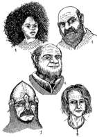 Busts 8 - Stock Art