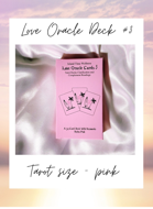 Island Time Wellness Love Oracle Cards 3 Tarot Size Pink