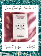 Island Time Wellness Love Oracle Cards 2 Tarot Size White