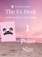 The Ex Deck 1 Poker Size Pink