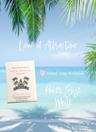 Island Time Wellness Law of Attraction Poker Size White