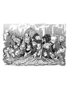 Creature Art - Gnoll Raiding Party - RPG Stock Art