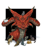 Creature Art - The Cat Sitter - RPG Stock Art