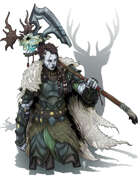 Character Art - Goliath Barbarian - RPG Stock Art