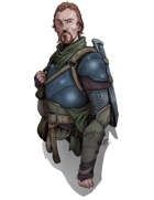 Character Art - Returning Veteran - RPG Stock Art